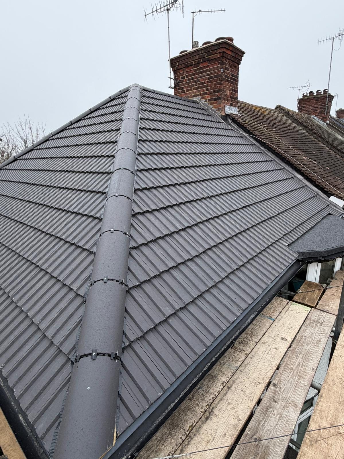 Jakeman Roofing completed roof project