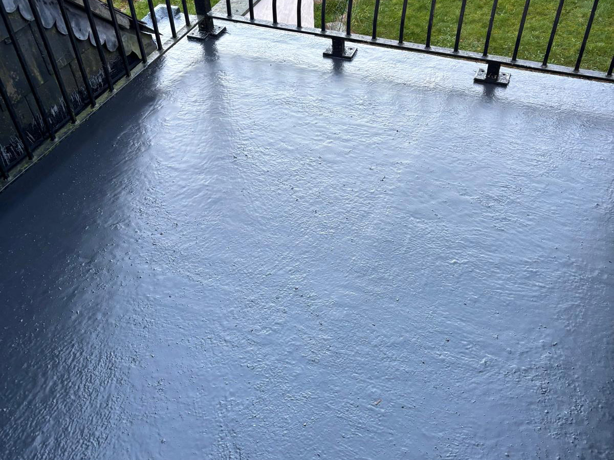 Fibreglass roof