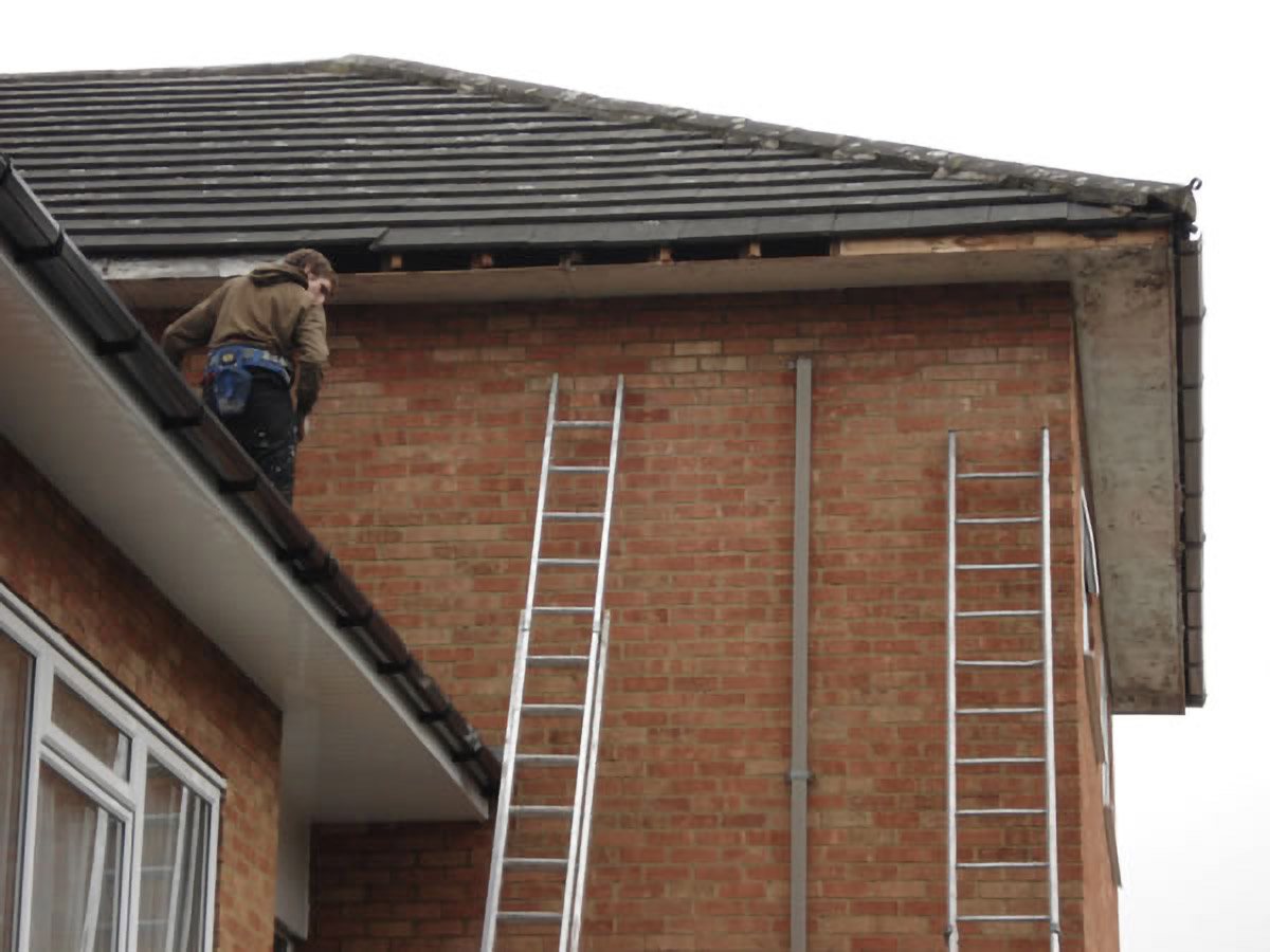Guttering work